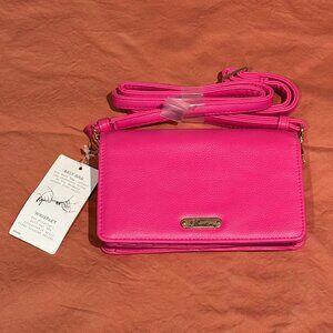 Buxton Hot Pink Crossbody/Belt Bag/Wristlet